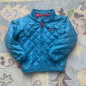 Patagonia Blue Teal Nano Puff Jacket